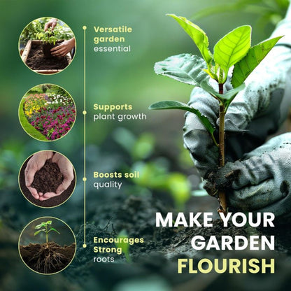 Peat Free Multi Purpose Compost 50L All Purpose Potting Soil Indoor Outdoor Plants Vegetables Seed Starting Garden Beds Planters Green Haven
