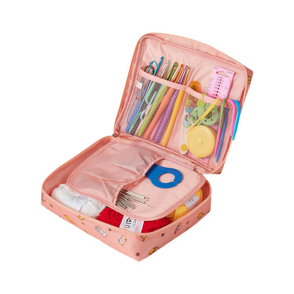 Crochet Kit for Beginners 59-Piece | Complete Set with Ergonomic Hooks, 5-Colour Yarn Balls & Zippered Storage Case | DIY Knitting Gift for Adults & Craft Enthusiasts