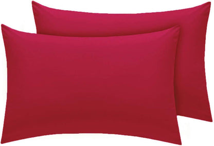 4B Pillowcases – Pack of 4 – Available in Many Beautiful and Vibrant Colors – Smooth & Durable Pillowcase Set for Everyday Bedroom, Guest Room & Travel Use