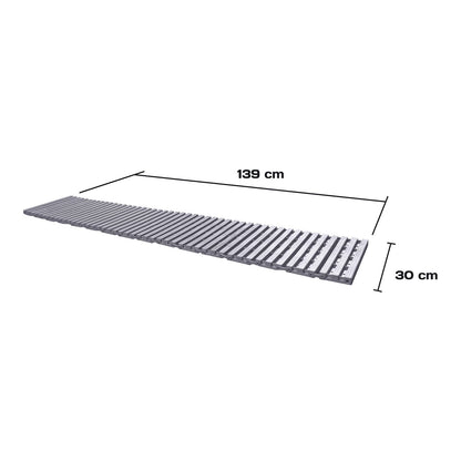 Taylor & Brown 1.39m Instant Garden Roll Out Path Track | Temporary Path for Non-Slip Working Even In Worst Conditions | Grass Protection Mat Lawn Protector (16pcs)