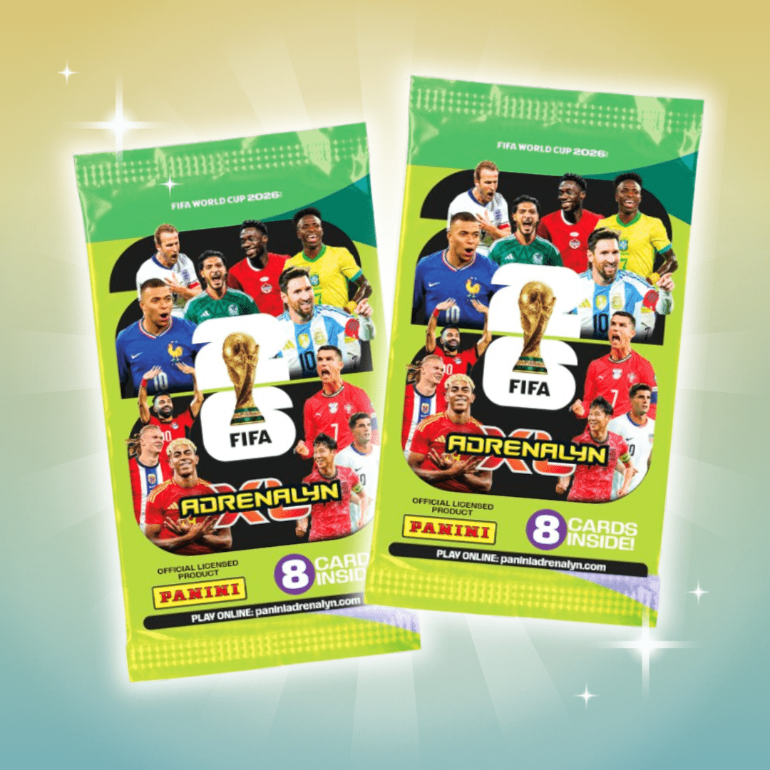2x FIFA World Cup 2026 Adrenalyn XL Booster | 8 Cards Each | Panini Collectible Cards