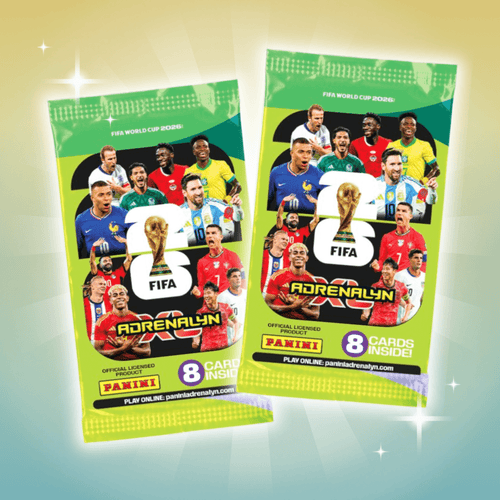 2x FIFA World Cup 2026 Adrenalyn XL Booster | 8 Cards Each | Panini Collectible Cards