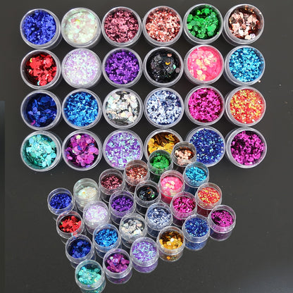Resin Decoration Accessories Kit, Resin Accessories Jewelry Making Fillers Supplies, Heart Star Letter Shape Glitter Sequins Resin Jewelry Casting Molds, Jewelry Making Supplies, Jewelry Making Tools, Jewelry Making Kits, Jewelry, Nail Sticker For Nail Ar
