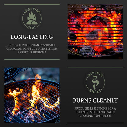 Log-Barn 10Kg Restaurant Grade Cooking Lumpwood Charcoal Bag
