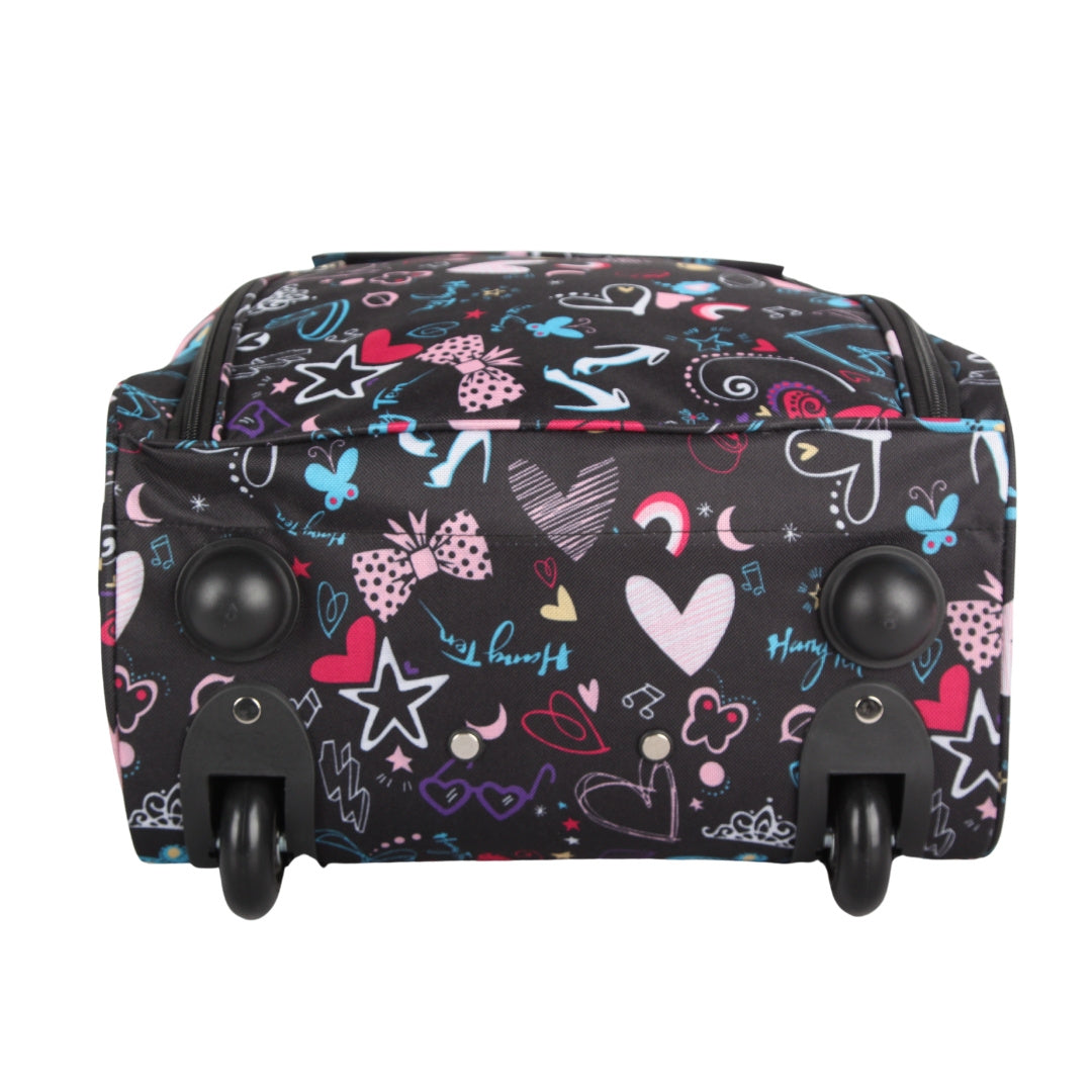 ZAHRAB 45x36x20 Underseat Bag Lightweight Hand Luggage Cabin Bag Trolley with Wheels Flight Bags Suit Case