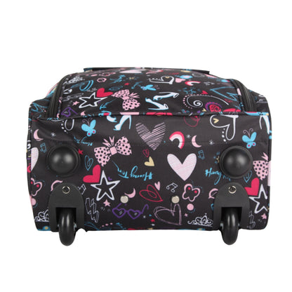 ZAHRAB 45x36x20 Underseat Bag Lightweight Hand Luggage Cabin Bag Trolley with Wheels Flight Bags Suit Case