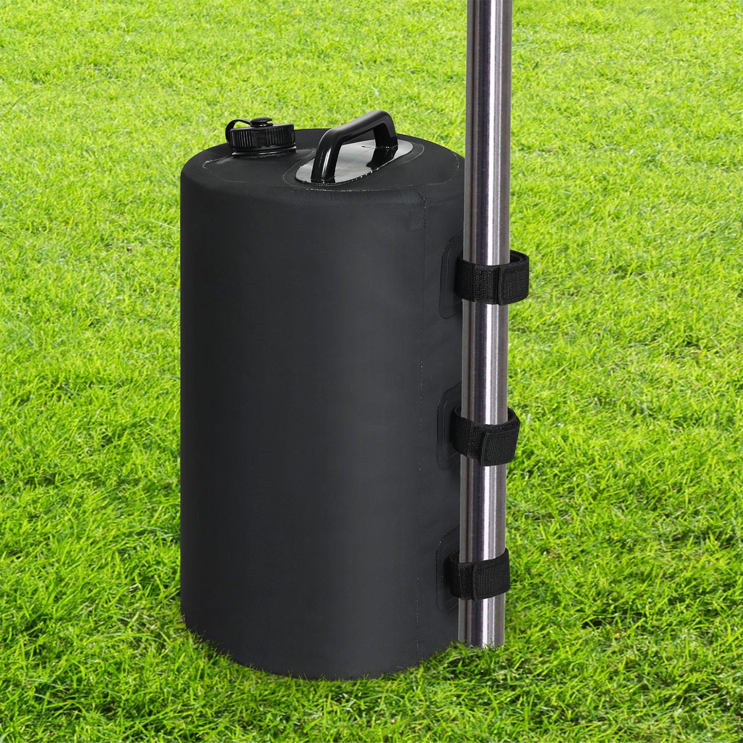 4 Pack Gazebo Water Weights Bags, 10L Durable Windproof and Portable Weights for Outdoor Tents, Canopies, Shelters, Easy to Fill Sand or Water Weights for Stability, Heavy Duty Weight Bags for Gazebos, Camping, Patios, Event Shelters, Weather Resistant An