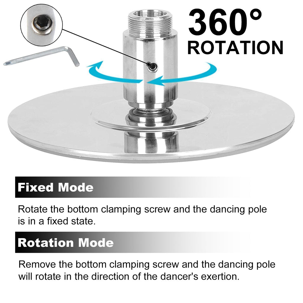 Dance Pole with Adjustable Height, Non-Slip, Easy Assembly - product gallery image 3