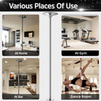 Dance Pole with Adjustable Height, Non-Slip, Easy Assembly - product gallery image 6