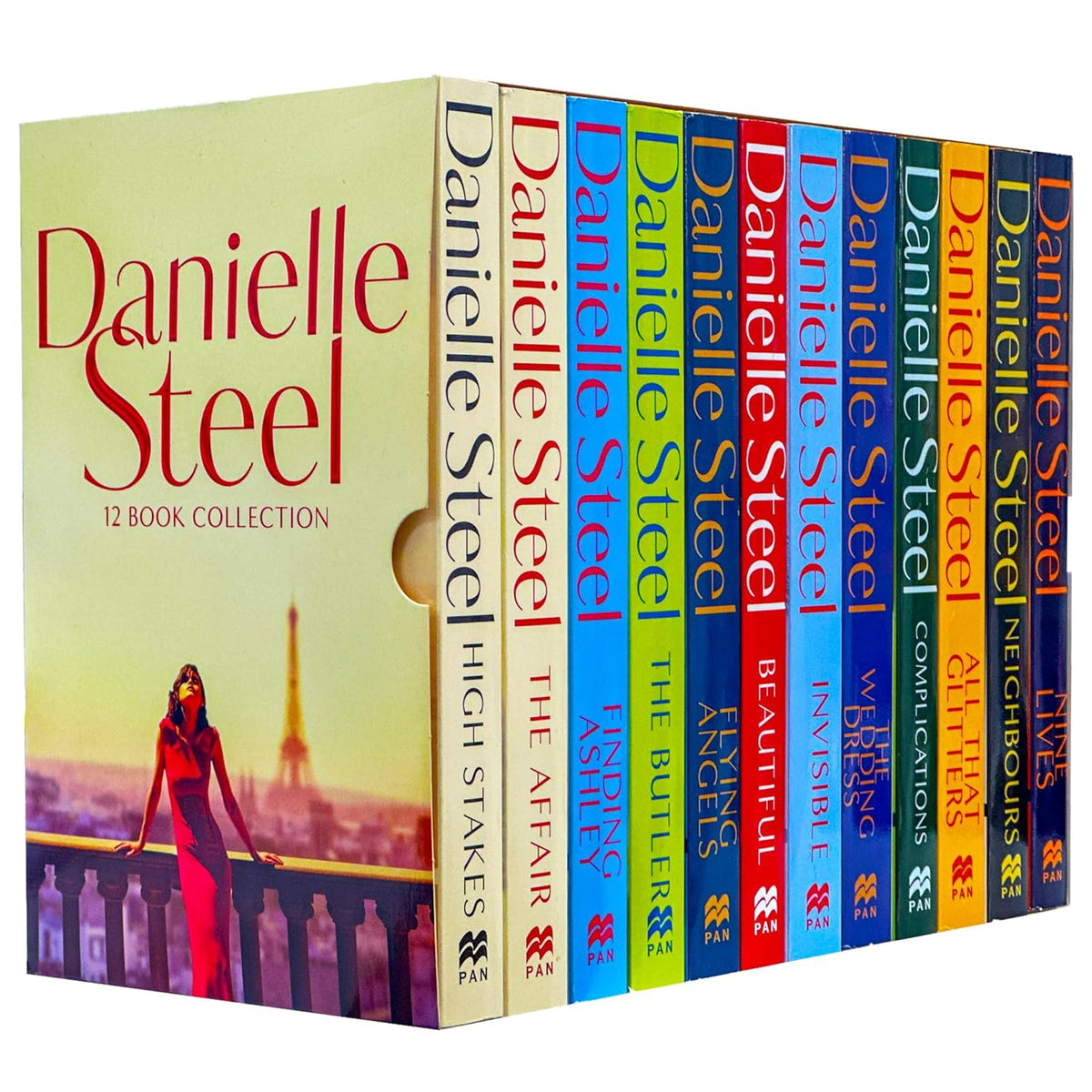 Danielle Steel 12 Book Box Set Collection with Nine Lives, Wedding Dress, All That - product gallery image 5