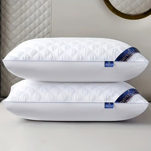 2pcs/4pcs Bedding Pillow, Neck Pillow, Soft, Comfortable, Multifunctional Home Neck Support Pillow, High Quality Pillow Core, Suitable for 4 Seasons: Spring, Summer, Autumn And Winter