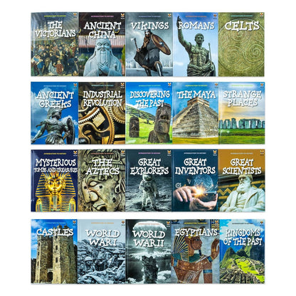 Children Introduction to History for Beginners (Series 1 & 2) 20 Books Collection Set
