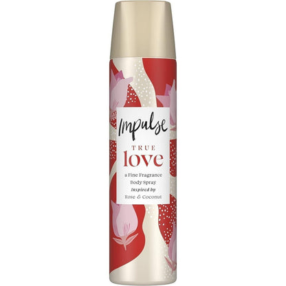 Pack of - 3 Impulse True Love Body Spray 75ml