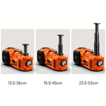Car Jack Kit 5Ton Hydraulic Car Jack Lift (Lifting Range: 14.99-44.96 cm) for SUV MPV Sedan Truck Change Tires Garage Repair
