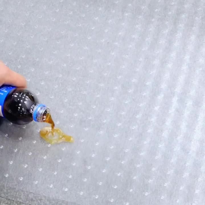 PVC Clear Chair Mat Non Slip Office Chair Desk Mat Floor Computer Carpet Protector Plastic Clear