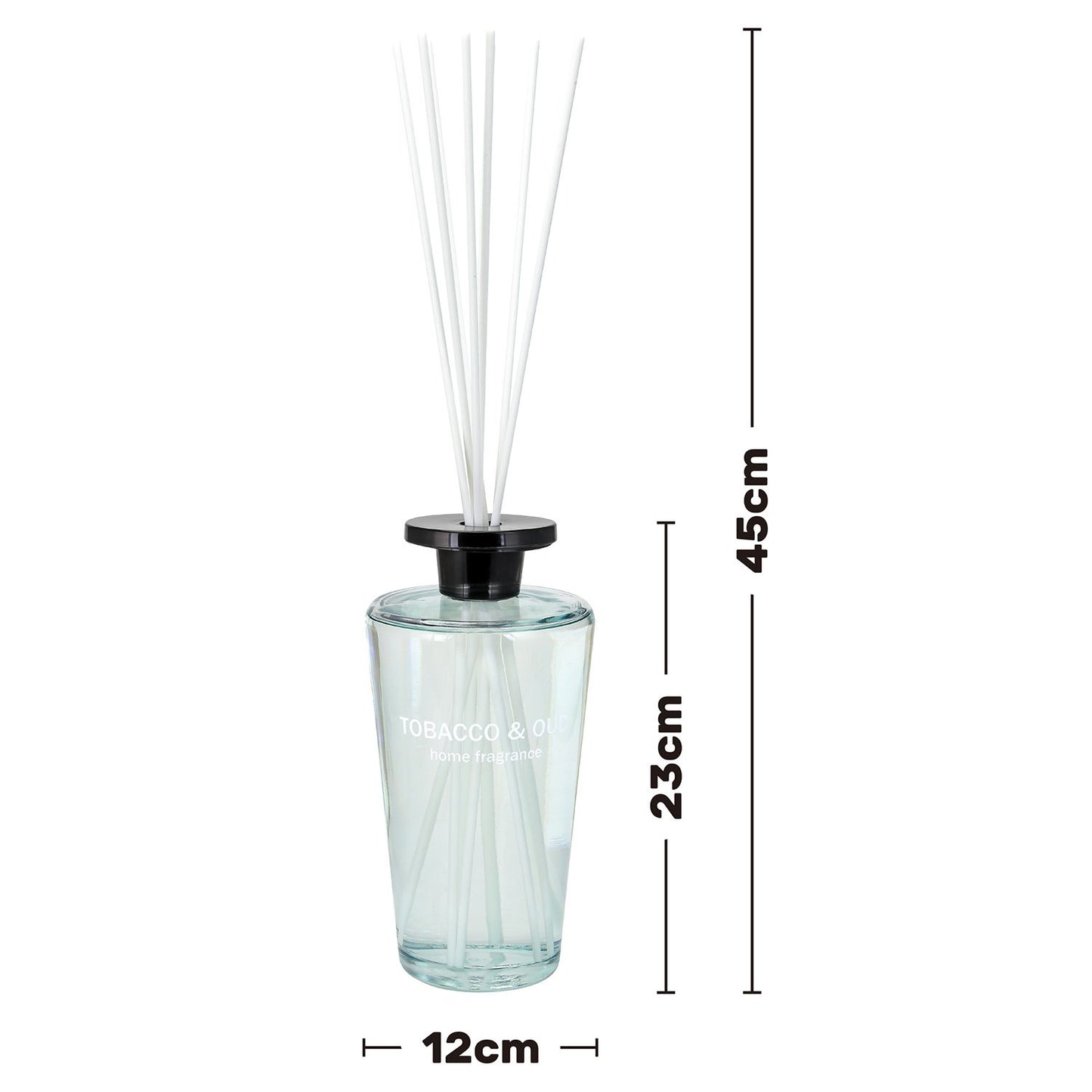 REEF 1000ml Reed Oil Diffuser Set, Sandalwood, Teak Wood, Tobacco & Oud, Luxury Beautiful Home Fragrance for Bedroom Living Room Home Decor Office Essential Oil Reed Diffuser for Stress Relief