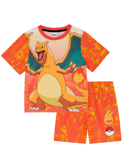 Charizard or Blastoise Originals Cotton Retro Short Pyjamas