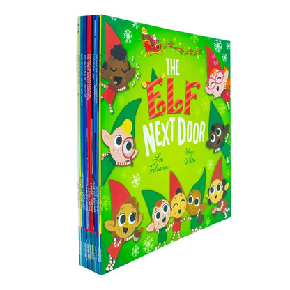 Santa'S Big Pack of Christmas Stories 10 Book Collection Set Christas Carol, Baby Bear, The Elf Next Door, Dino Claus, The Night Before Christmas