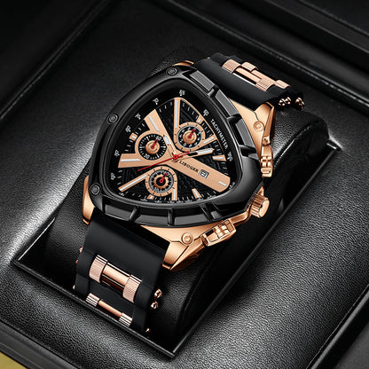 [Quartz Watch] Multifunctional New Men's And Women's Quartz Watch - with Luminous Hands And Date Display - Elegant Business Casual Timepiece