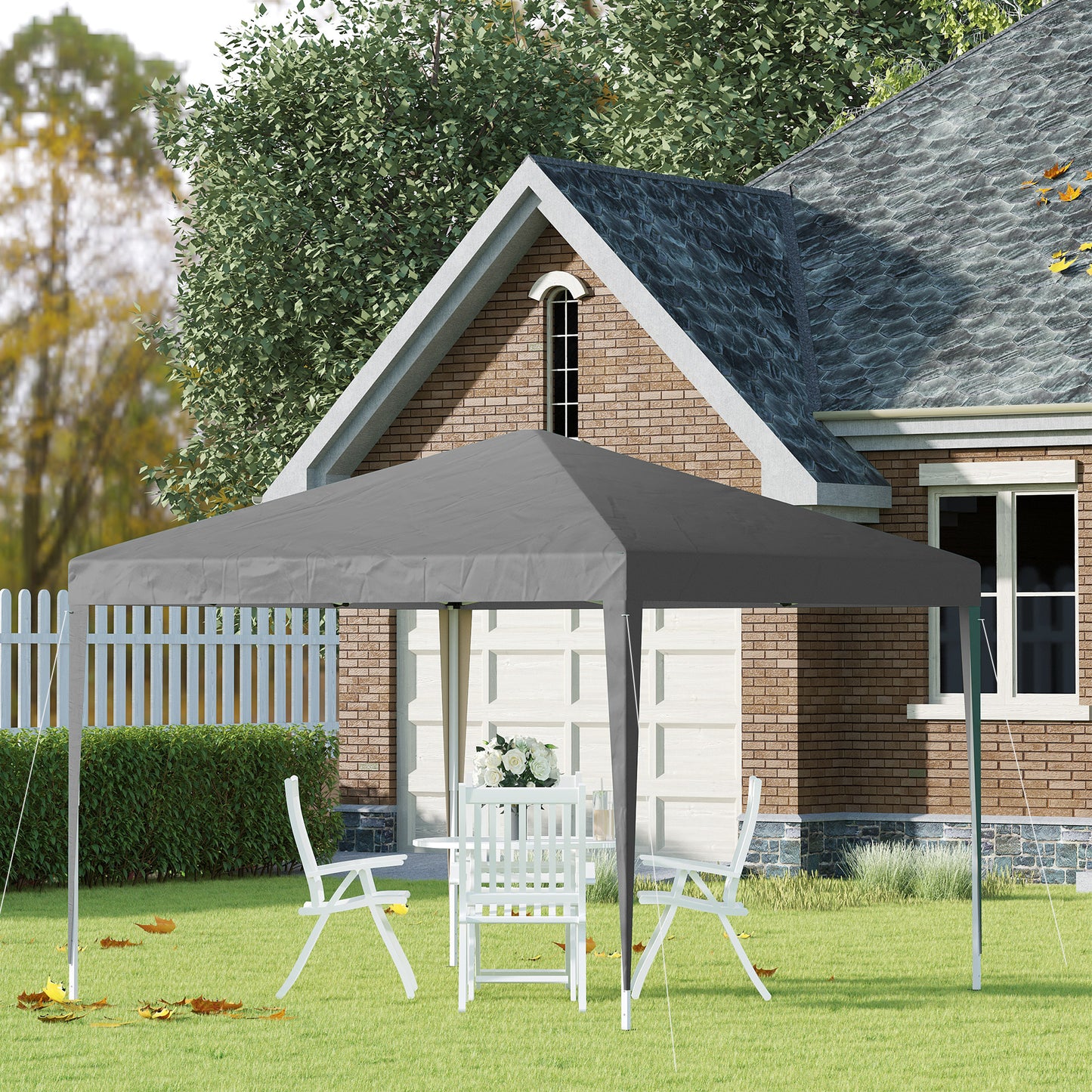 3 x 3 Meters Outdoor Garden Heavy Duty Pop Up Gazebo Marquee Party Tent Wedding Canopy + Carrying Case