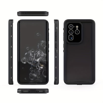 Waterproof Case For Samsung Galaxy S20 FE S20 Plus S20 Ultra 5G IP68 Full Body Protection Shockproof Dustproof Built-in Screen Protector Phone Case