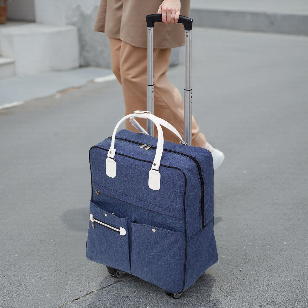 2 Piece Lightweight Rolling Luggage Set with Spinner Wheels, Suitcase Set, Spinner Luggage Set, Carry - on Suitcase and Matching Travel Bag for Business Trips, Versatile Luggage Solution for Vacation Getaways, Weekend Trips and Long - Distance Travel