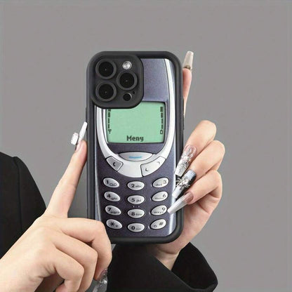 This Stylish Retro Phone Case Is Both Simple And Distinctive, Appealing to Everyone Regardless of Gender. It Fits Various for iphone Models Including 16, 15, 14, 13, 12, 11, XS, XR, X7, 8 Plus, Pro Max, And Mini. It'S a Perfect Present for Friends