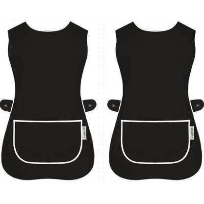 Pack of 2 Tabard Apron | Aprons for Men, Women, and Ladies | Professional Cooking Aprons with 2 Pockets | Adjustable Kitchen Apron for Baking, BBQ, Grilling, Gardening, Crafting, Cleaning, Painting, Barista, Restaurant Work | Cute & Stylish Gift Apron for