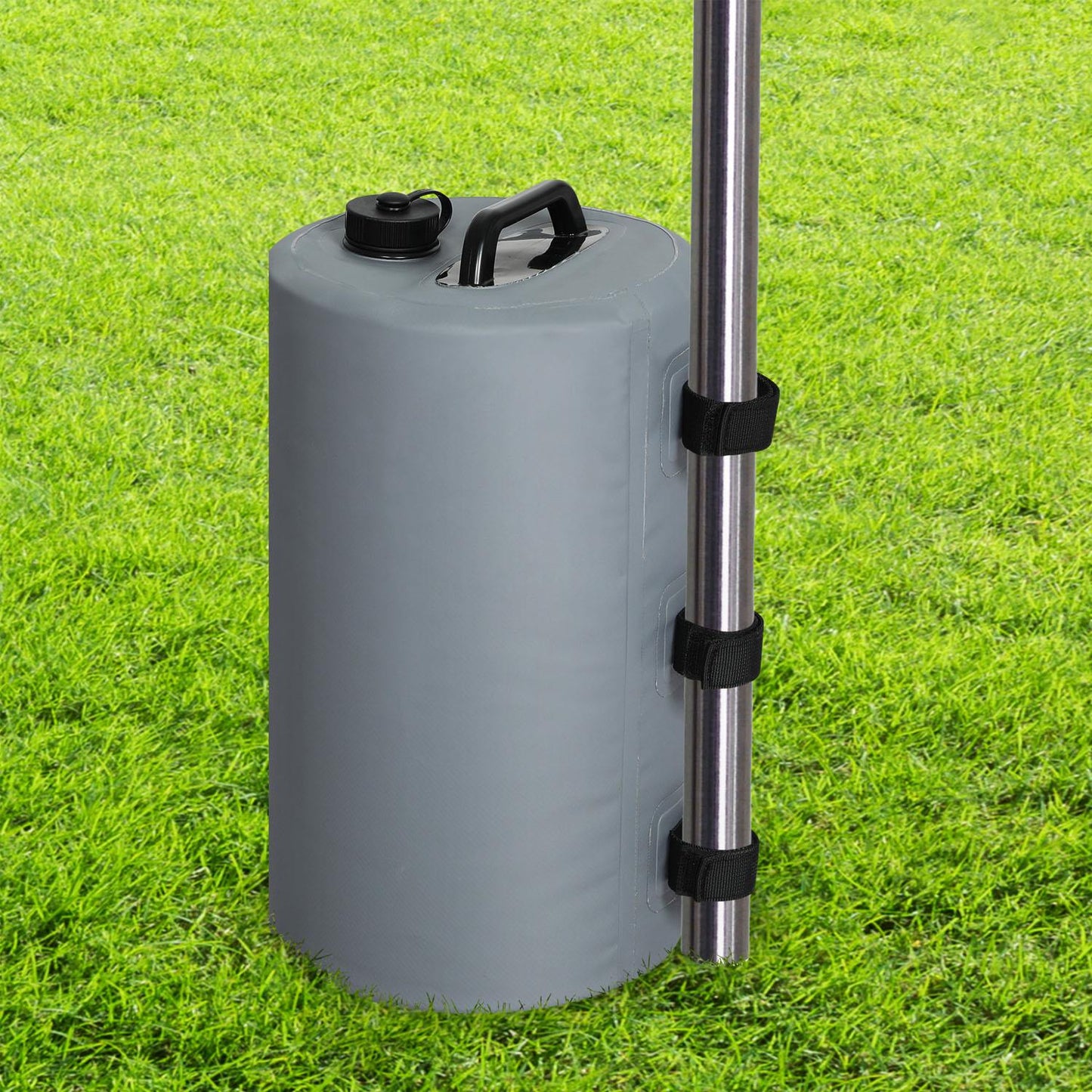 4 Pack Gazebo Water Weights Bags, 10L Durable Windproof and Portable Weights for Outdoor Tents, Canopies, Shelters, Easy to Fill Sand or Water Weights for Stability, Heavy Duty Weight Bags for Gazebos, Camping, Patios, Event Shelters, Weather Resistant An