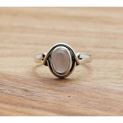 925 Sterling Silver Natural Gemstone Designer Ring~ Natural Gemstone Ring ~ Amethyst, Labradorite, Rainbow Moonstone, Carnelian, Malachite, Gift For Birthday