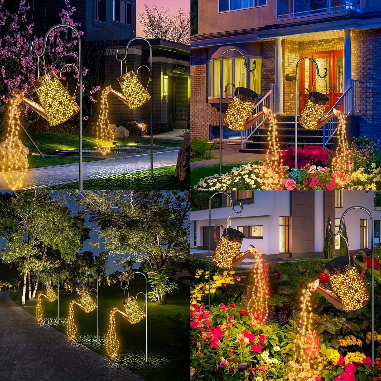 4/8 Pack Solar Torch Lights Outdoor Garden Decoration, Flickering Flame Effect LED Garden Stake Lights, Plastic Solar Powered Landscape Lighting For Yard, Patio, Party, BBQ, Halloween, Christmas, Perfect Mother'S Day Gift, Easter Day Gift