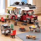 Decorative Ornament with Camper Van Building Blocks LED Lights - product gallery image 9