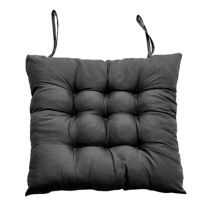 4pcs Solid Coloured Chair Cushions - Machine Washable and Durable, with A Knitted Design for Comfort and Support, Suitable for Garden, Dining and Office Chairs 40*40*5 Cm, Multi-colour Choice
