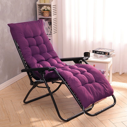 1PC Thickened Patio Chair Cushion, Purple, Single Piece Only, 160×50×8cm, Thick Style, Garden Bench Seat, Sunbed Anti-Slip Pad, Suitable for 2-3 People, Porch Swing, Lawn, Courtyard