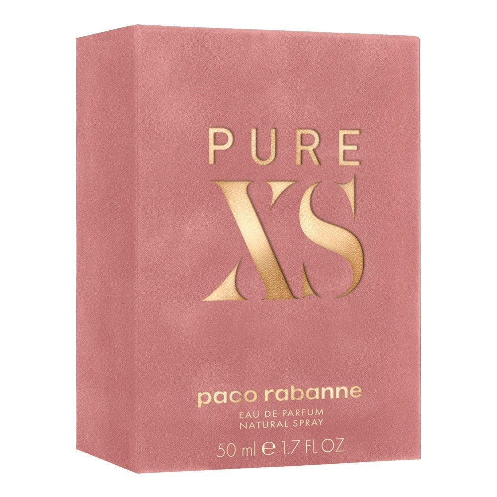Paco Rabanne Pure XS Her EDP 50ml Women's Perfume – Seductive Gourmand Eau de Parfum with Peach, Popcorn & Vanilla, Long-Lasting Bold Fragrance, Luxury Gift for Her