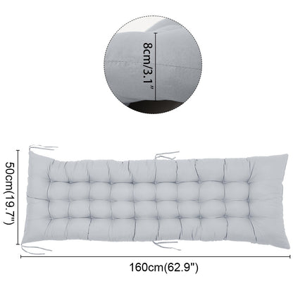 Lounge Chair Cushion 160x50cm Thick Comfortable Seat Pad for Sun Lounger Recliner Daybed Beach Chair – Machine Washable Non-Slip Indoor Outdoor Multiple Colours