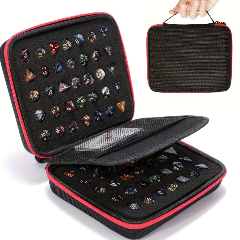 Dice Bag with EVA Slot Portable Storage Case D&D for storage and organisation - product gallery image 4