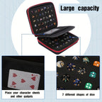 Dice Bag with EVA Slot Portable Storage Case D&D for storage and organisation - product gallery image 7