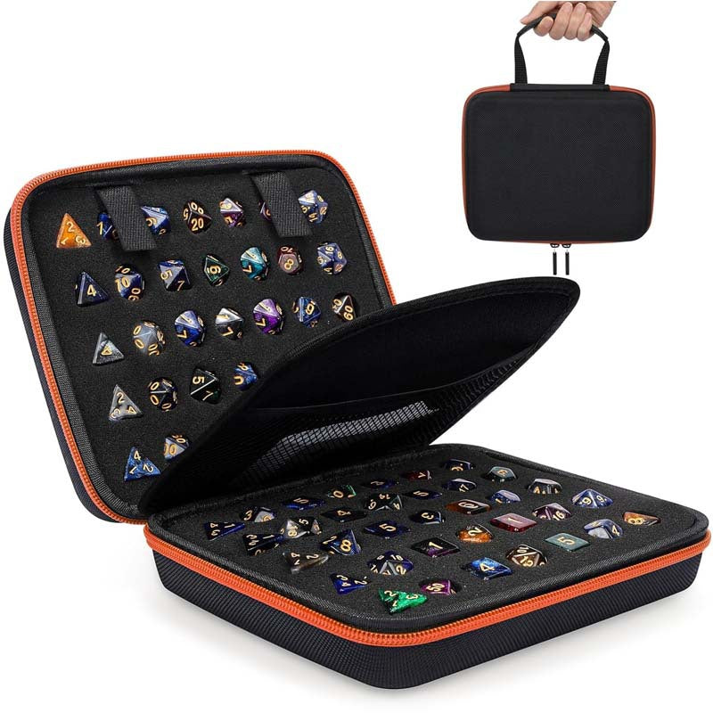 Dice Bag with EVA Slot Portable Storage Case D&D for storage and organisation - product gallery image 9
