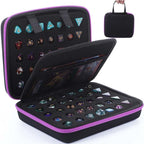 Dice Bag with EVA Slot Portable Storage Case D&D for storage and organisation - PURPLE option