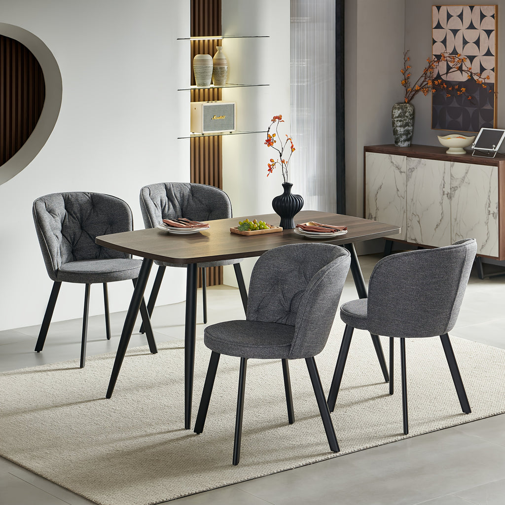 Dining Chair with 4 Chairs, Upholstered Chairs Sets of or - product gallery image 2