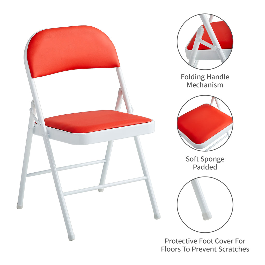 Dining Chair with Foldable, 4 in, Folding Chairs of in Seven Colours - product gallery image 9