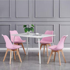 Dining Chair with Non-Slip, Water-Resistant, 120kg, Wood - product gallery image 5