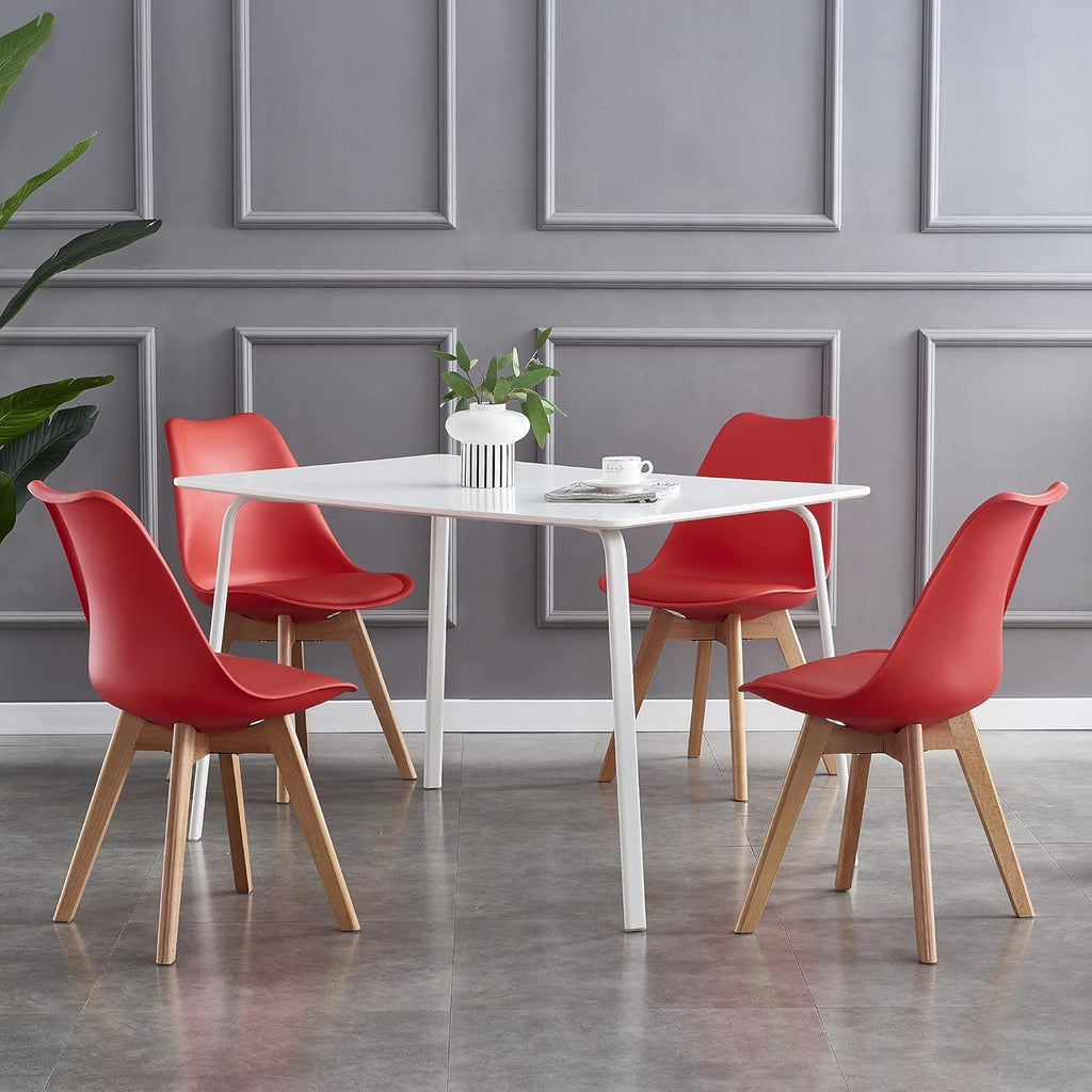 Dining Chair with Non-Slip, Water-Resistant, 120kg, Wood - product gallery image 9