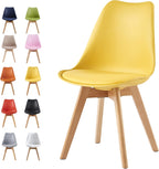 Dining Chair with Non-Slip, Water-Resistant, 120kg, Wood, Plastic - product gallery image 18