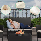 Dining Chair with Rattan Chairs of Indoor Outdoor Wicker - product gallery image 4