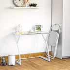 Dining Chair with Space-Saving, Foldable, Metal, 1 - product gallery image 15