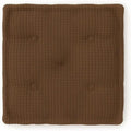 Dining Chair with Thick Booster Seat Cushion Armchair Booster - Brown option