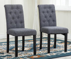Dining Chair with Wood, Fabric Chairs of Solid Wood Legs - product gallery image 10