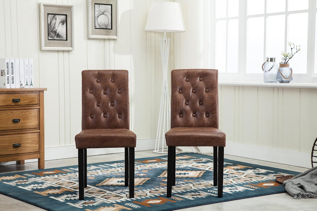 Dining Chair with Wood, Fabric Chairs of Solid Wood Legs - product gallery image 23